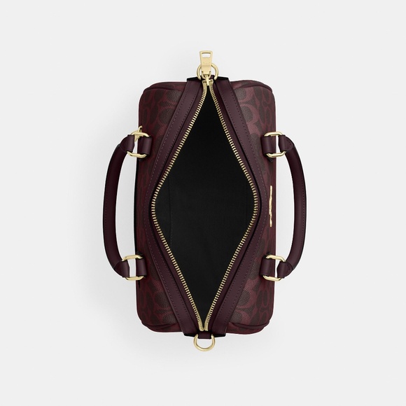 Rowan Satchel Bag In Signature Canvas - Picture 5 of 6